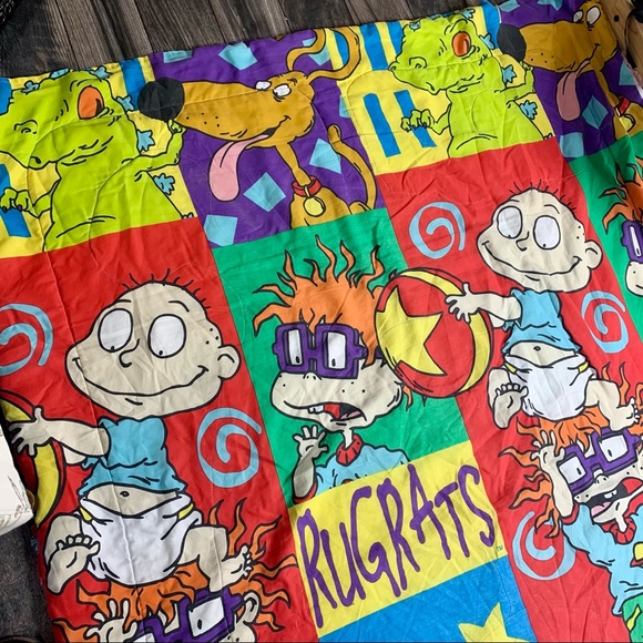 Vintage Rugrats Twin 90s Comforter Nickelodeon - Picture 3 of 8